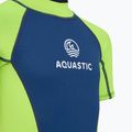 Pianka do pływania dziecięca AQUASTIC Wavey Jrb 2 mm zielony/granatowy 5