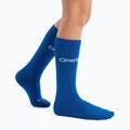 Skarpety piłkarskie dziecięce OneTeam Precision football socks zestaw 2-pack niebieski 2