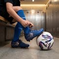 Skarpety piłkarskie dziecięce OneTeam Precision football socks zestaw 2-pack niebieski 8