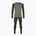 Komplet bielizny termoaktywnej męskiej WOOLCANO Merino SET0978 khaki 8