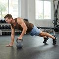 Kettlebell miękki XTREXO 10 kg szary 3
