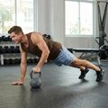 Kettlebell miękki XTREXO 12 kg szary 3