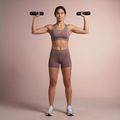 Zestaw hantli XTREXO SCULPT 2 x 1 kg czarny 6