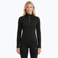 Bluza termoaktywna damska WOOLCANO Merino 100% TOP0545 czarny
