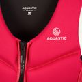 Kamizelka asekuracyjna AQUASTIC Omni 50N neoprenowa różowy 4
