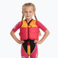 Kamizelka asekuracyjna dziecięca AQUASTIC Junior różowy/żółty 3