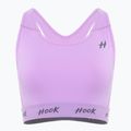 Stanik sportowy damski HOOK FIGHTING Base fioletowy