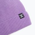 Czapka zimowa dziecięca WOOLCANO Merino 100% HAT0440 fioletowy 3