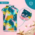 Ponczo dziecięce AQUASTIC Sunny JR kwiaty 17