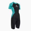 Pianka do pływania damska AQUASTIC Wavey WMNS 2 mm czarny/miętowy 12