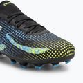 Buty piłkarskie dziecięce OneTeam Robero Teen FG/AG czarny/niebieski 10
