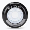 Kółka do rolek ATTABO Wheels 74 mm 4 szt. czarny