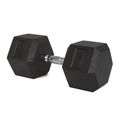 Hantel ogumowany XTREXO Hex 37,5 kg 6