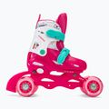Rolki dziecięce HUMBAKA Starjet LED 3w1 różowy 12
