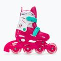 Rolki dziecięce HUMBAKA Starjet LED 3w1 różowy 23