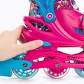 Rolki dziecięce ATTABO Turbojet LED różowy 18