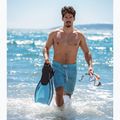 Zestaw do snorkelingu AQUASTIC Shoal maska + fajka + płetwy niebieski 15