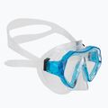 Zestaw do snorkelingu dziecięcy AQUASTIC Shelly maska + fajka + płetwy jasnoniebieski 3