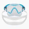 Zestaw do snorkelingu dziecięcy AQUASTIC Shelly maska + fajka + płetwy jasnoniebieski 5