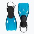 Zestaw do snorkelingu dziecięcy AQUASTIC Shelly maska + fajka + płetwy jasnoniebieski 8