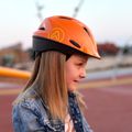 Kask rowerowy dziecięcy ATTABO Hinge pomarańczowy 10