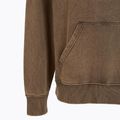 Bluza męska PROSTO Checked Hoodie dark brown 3