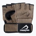 Rękawice grapplingowe Overlord Old School MMA brązowe 6