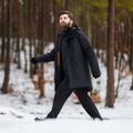 Płaszcz przeciwdeszczowy męski Alpinus Multan czarny 7