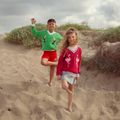 Sweter dziecięcy KID STORY Bawełna organiczna red flaming 5