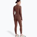 Longsleeve damski JOYINME Motion LS 1/4 Zip chestnut 3