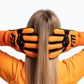 Rękawice bramkarskie Football Masters Varis X orange fluo 7