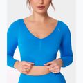Longsleeve treningowy damski Carpatree Eris Seamless electric blue 6