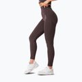 Legginsy treningowe damskie Carpatree Allure Seamless berry brown 4