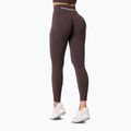 Legginsy treningowe damskie Carpatree Allure Seamless berry brown 5