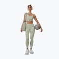 Legginsy treningowe damskie 4F Solar Punk FNK F399 light green allover 9