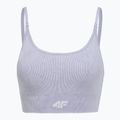 Biustonosz treningowy 4F Solar Punk F203 violet allover 8