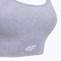 Biustonosz treningowy 4F Solar Punk F203 violet allover 10