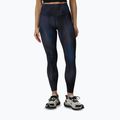 Legginsy treningowe damskie 4F Solar Punk FNK F454 sea green allover