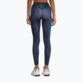 Legginsy treningowe damskie 4F Solar Punk FNK F454 sea green allover 3