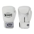 Rękawice bokserskie WINDY Classic Genuine Leather white