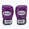 Rękawice bokserskie WINDY Classic Genuine Leather purple 2