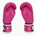 Rękawice bokserskie RAJA BOXING Single Standard Genuine Leather pink 4