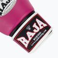 Rękawice bokserskie RAJA BOXING Single Standard Genuine Leather pink 6