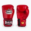 Rękawice bokserskie RAJA BOXING Single Standard Genuine Leather red