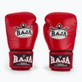 Rękawice bokserskie RAJA BOXING Single Standard Genuine Leather red 2
