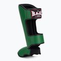 Ochraniacze piszczeli i stóp RAJA BOXING Lightweight Shin Guards Genuine Leather dark green 3