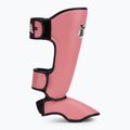 Ochraniacze piszczeli i stóp RAJA BOXING Lightweight Shin Guards Genuine Leather pink 2