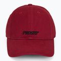 Czapka z daszkiem PROSTO Infinity maroon 2
