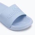 Klapki damskie Kubota Basic Plain błękitny 7