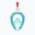 Maska pełnotwarzowa do snorkelingu AQUA-SPEED Spectra 2.0 biała/niebieska 2